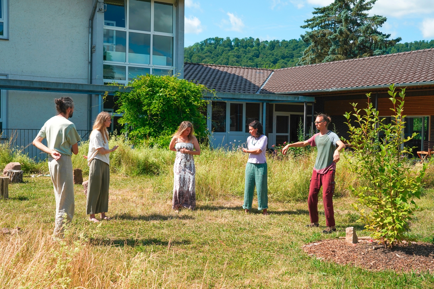 Vereinigung von Himmel und Erde - Sommerzeit